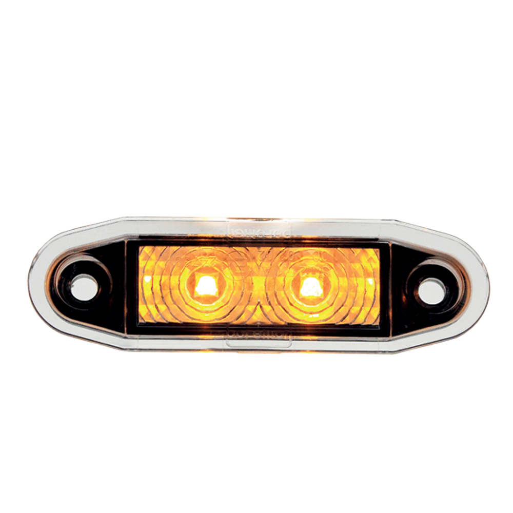 Easy Fit Flush Marker Fit Lamp – Amber – Part No 1001-4500-A