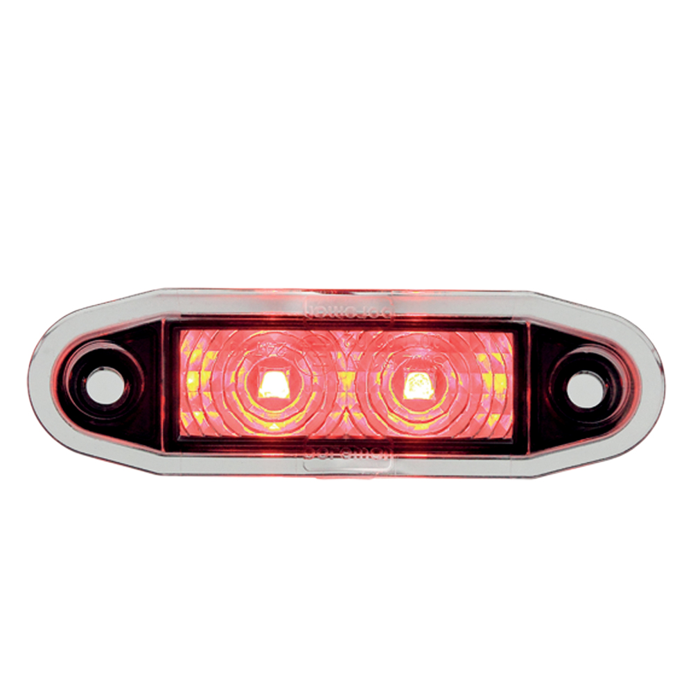 Easy Fit Flush Marker Fit Lamp – Red – Part No 1001-4500-R