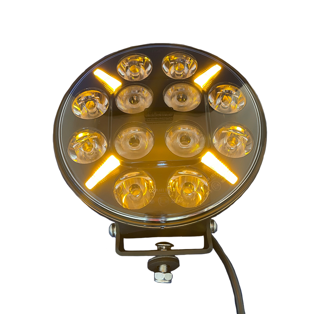 Front View – Amber Position Light – Part No 1001-1620