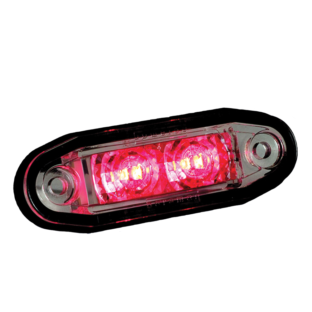 LED Cosmetic Marker Lamps – Red – Part No 1001-3005-R