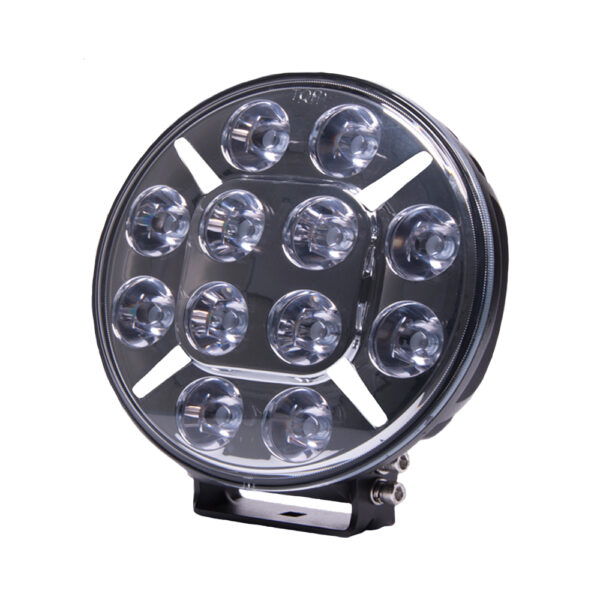 Round-LED-Spot-Lamp-with-Amber-or-Clear-Position-Lamp-Front-Clear-Part-No-1001-1620