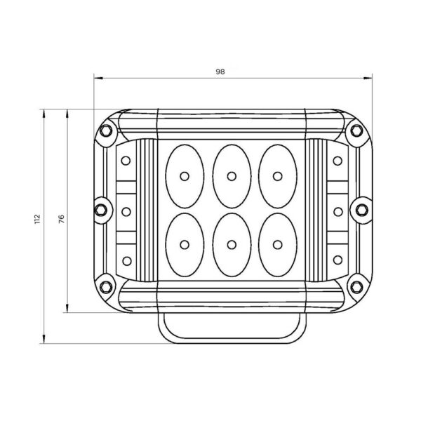 Side-Shooter-LED-Work-Lamp-Product-Spec1-Part-No-1001-1560