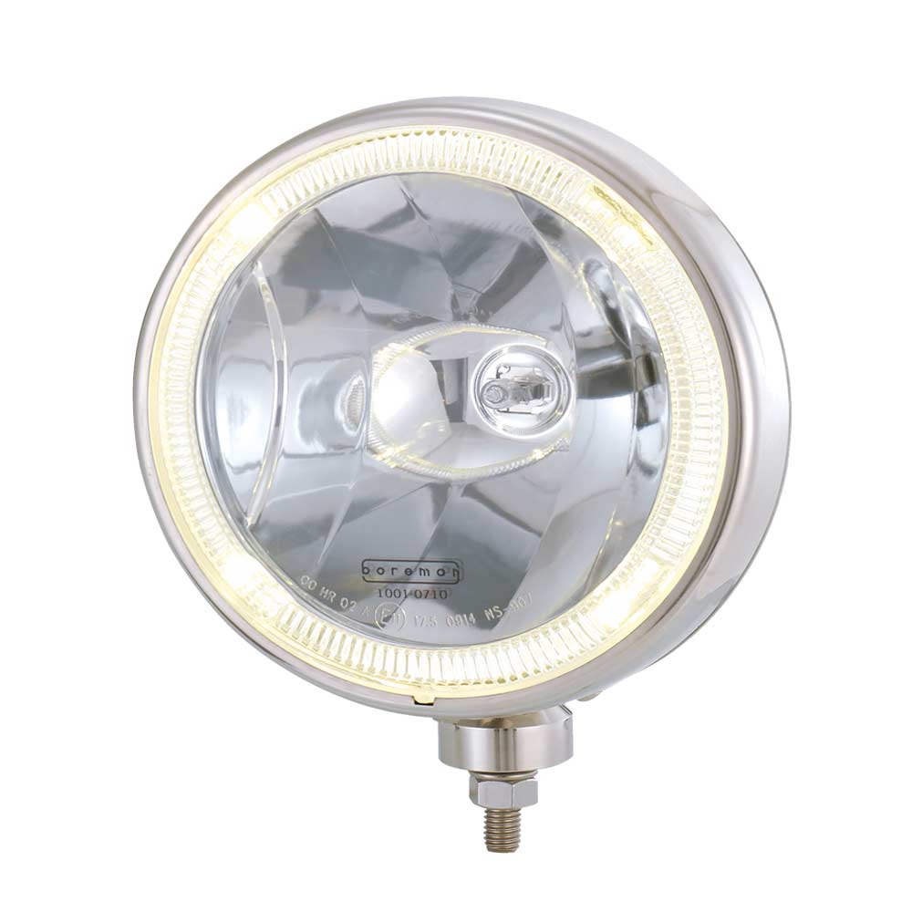 Stainless-Steel-Optical-Driving-Light-with-LED-Ring-Clear-Part-No-1001-0710