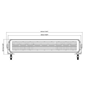 Nightster – 17″ – Smoked Chrome Light Bar - Image 7